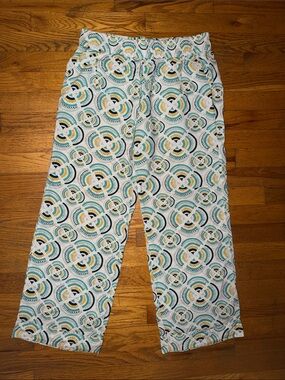 Jockey Teal, Navy & Yellow Print Lounge Pants